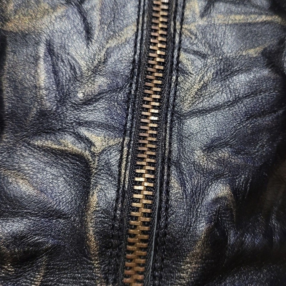 Gee WaWa Anthropologie Distressed Black & Gold Lava Ankle Boots Boho Steampunk - Picture 11 of 11